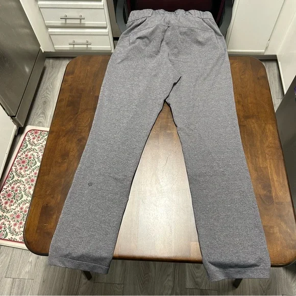 Lululemon On The Fly Pant Full Length 31” Size 8 Heathered Black - Picture 6 of 15
